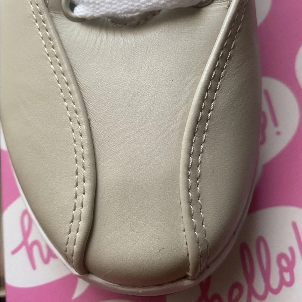 Keds Dark Cream Leather Sneakers